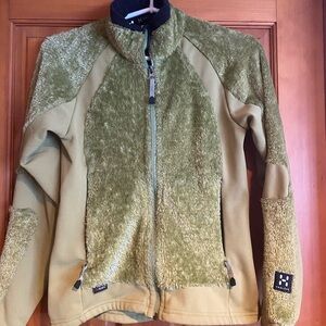 Women’s Green Plush Haglofs Jacket